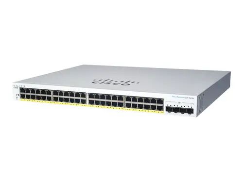 Комутатор, Cisco CBS220 Smart 48-port GE, 4x10G SFP+ - image 1