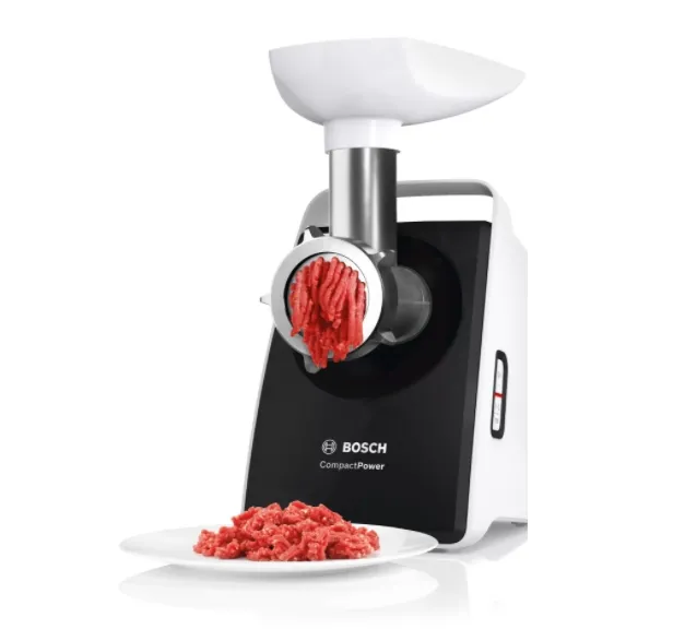 Месомелачка, Bosch MFW3X17B Meat grinder, CompactPower, 500 W, White - image 1