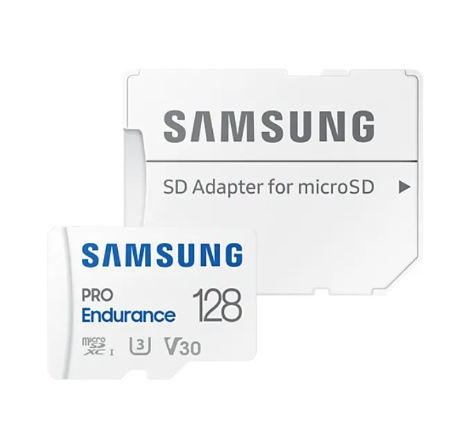 Памет, Samsung 128 GB micro SD PRO Endurance, Adapter, Class10, Waterproof, Magnet-proof, Temperature-proof, X-ray-proof, Read 100 MB/s - Write 40 MB/s - image 3