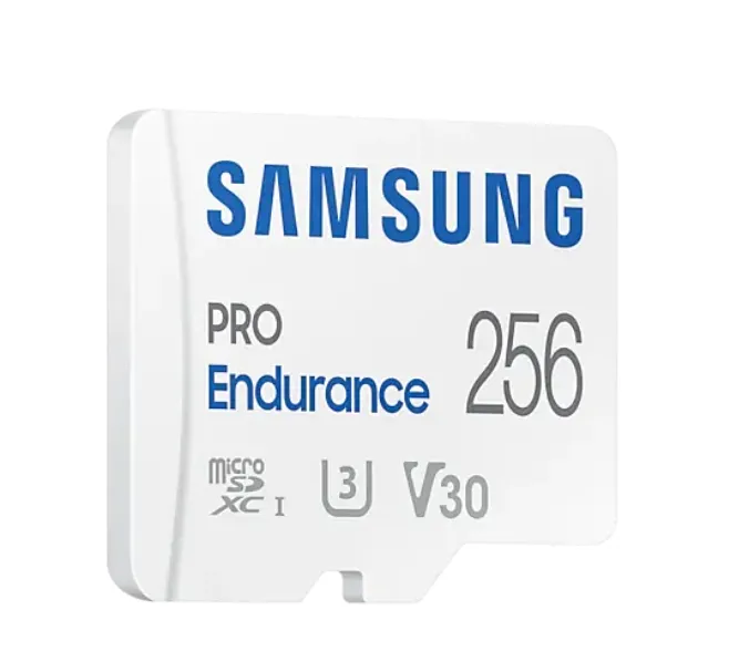 Памет, Samsung 256 GB micro SD PRO Endurance, Adapter, Class10, Waterproof, Magnet-proof, Temperature-proof, X-ray-proof, Read 100 MB/s - Write 40 MB/s - image 2