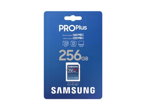 Памет, Samsung 256GB SD PRO Plus + Reader, Class10, Read 160MB/s - Write 120MB/s - image 4