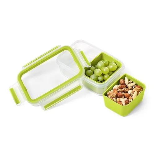 Кутия за съхранение, Tefal K3100612, CLIP&GO snack 0.55L inserts TEF - image 2