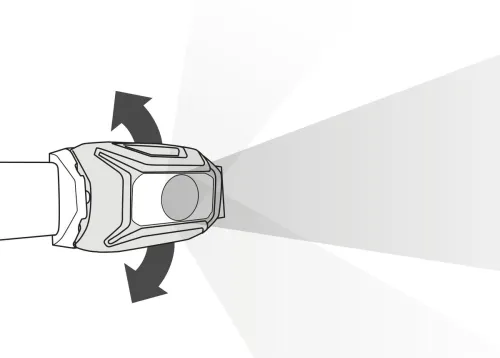 Lanternă frontală PETZL TIKKA® CORE 2022, 450 Lumeni, Galben - 2
