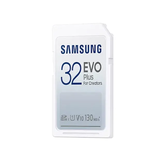 Памет, Samsung 32GB SD Card EVO Plus, Class10, Transfer Speed up to 130MB/s - image 2