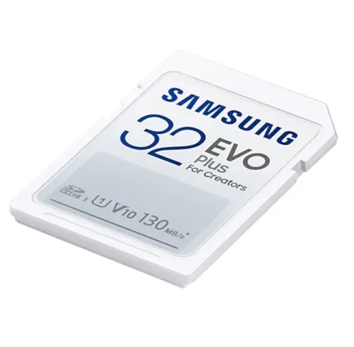 Памет, Samsung 32GB SD Card EVO Plus, Class10, Transfer Speed up to 130MB/s - image 3
