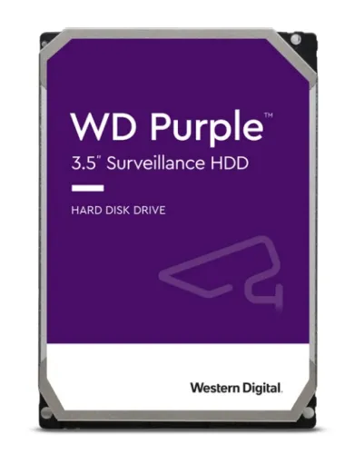 Твърд диск, Western Digital Purple 8TB, 7200rpm SATA 6.0Gb/s 128MB cache 3.5"