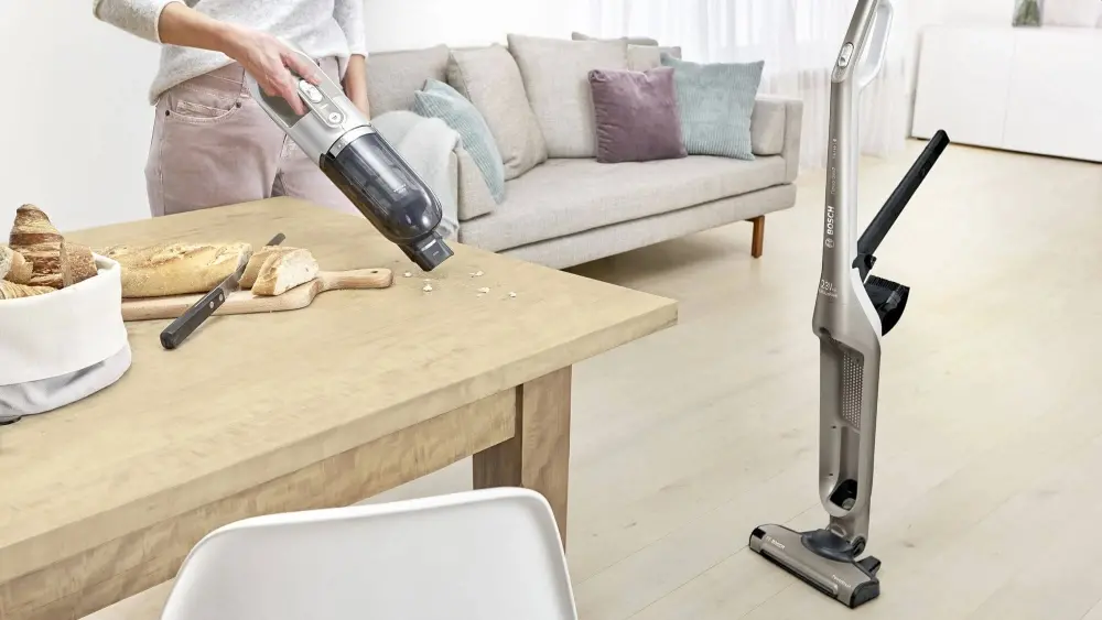 Ηλεκτρική σκούπα, Bosch BBH3ALL23, Cordless Handstick Vacuum cleaner 2 in 1 Flexxo Gen2 23Vmax, Serie 4, built-in accessories, Καφέ - image 2