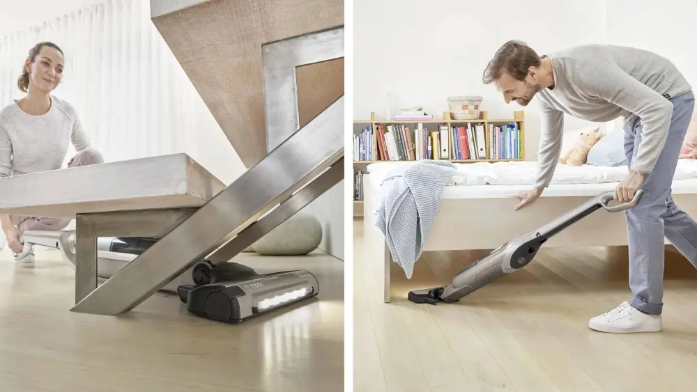 Aspirator, Bosch BBH3ALL23, Cordless Handstick Vacuum cleaner 2 in 1 Flexxo Gen2 23Vmax, Serie 4, built-in accessories, Maro - image 4