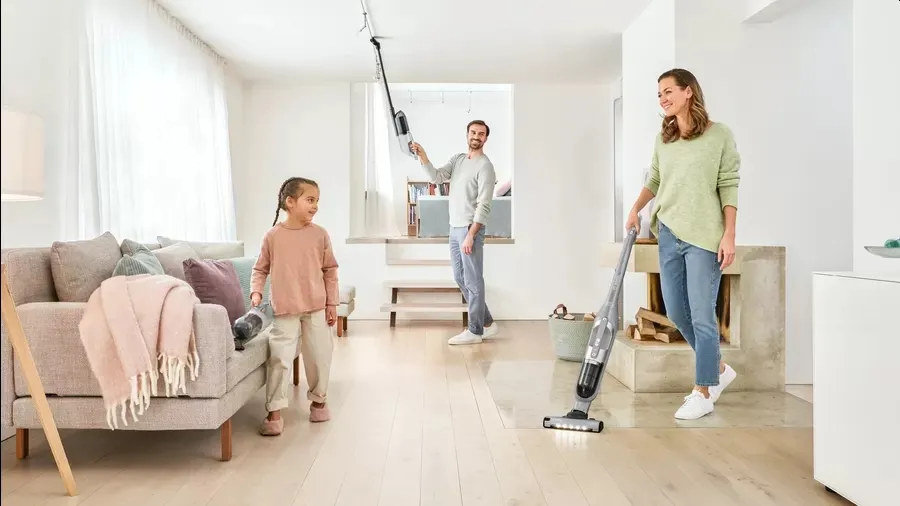 Прахосмукачка, Bosch BCH3K2301, Cordless Handstick Vacuum cleaner 2 in 1 Flexxo Gen2 23Vmax, Serie 4, built-in accessories, Silver - image 7