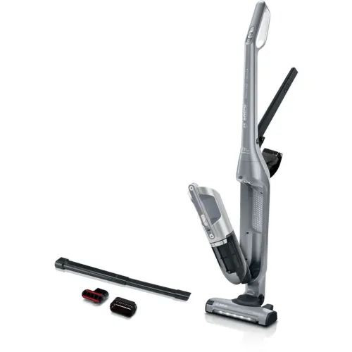 Прахосмукачка, Bosch BCH3K2301, Cordless Handstick Vacuum cleaner 2 in 1 Flexxo Gen2 23Vmax, Serie 4, built-in accessories, Silver