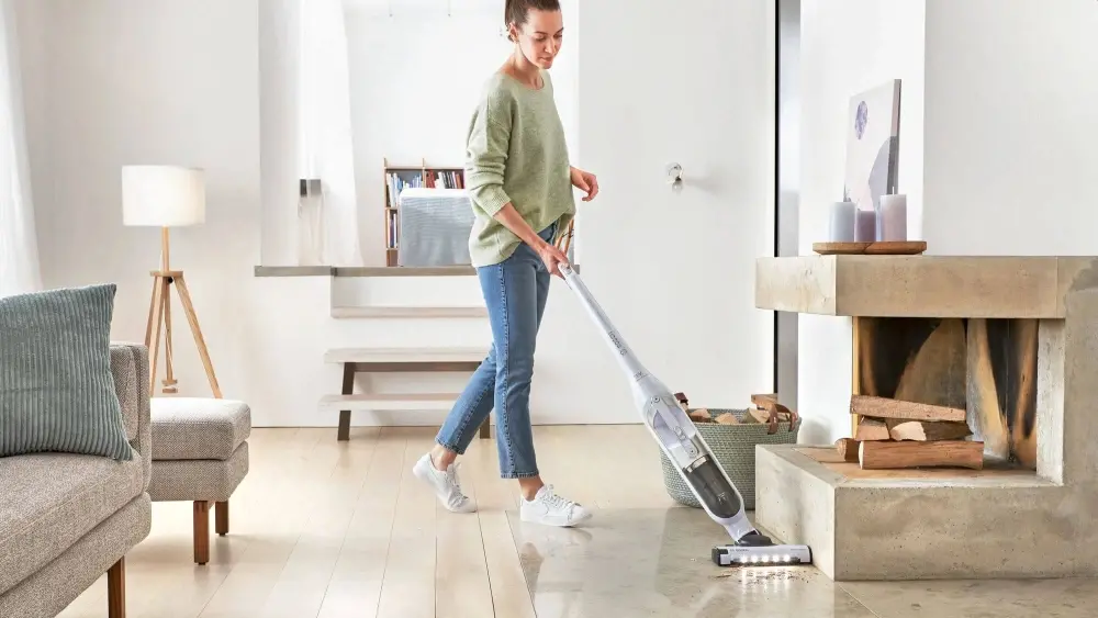 Прахосмукачка, Bosch BBH3ALL28, Cordless Handstick Vacuum cleaner 2 in 1 Flexxo Gen2 28Vmax, Serie 4, built-in accessories, White - image 8