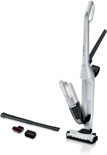 Aspirator, Bosch BBH3ALL28, Aspirator vertical fără fir 2 în 1 Flexxo Gen2 28Vmax, Serie 4, accesorii încorporate, Alb - 1