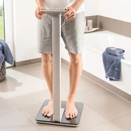Везна, Beurer BF 1000 Super Precision, diagnostic bathroom scale, Weight, body fat, body water, muscle percentage, bone mass, AMR/BMR calorie display; Bluetooth; 200 kg / 50 g - image 9