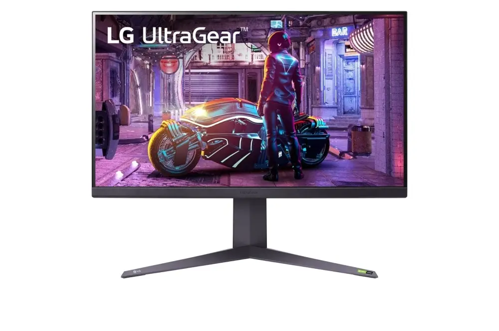 Монитор, LG 32GQ850-B, 31.5" UltraGear Nano IPS with ATW, AG, 1ms GtG, 1000:1, 450cd/m2, QHD (2560x1440), 240Hz, Reader Mode, FreeSync, G-SYNC, VRR, HDR 600, DCI-P3 98%, USB, HDMI, DisplayPort, Height Adjustable, Pivot, Tilt, Headphone out,  Black