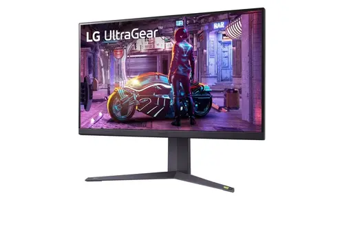 Монитор, LG 32GQ850-B, 31.5" UltraGear Nano IPS with ATW, AG, 1ms GtG, 1000:1, 450cd/m2, QHD (2560x1440), 240Hz, Reader Mode, FreeSync, G-SYNC, VRR, HDR 600, DCI-P3 98%, USB, HDMI, DisplayPort, Height Adjustable, Pivot, Tilt, Headphone out,  Black - image 1