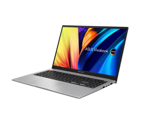 Лаптоп, Asus Vivobook S OLED M3502QA-OLED-MA522W, AMD Ryzen 5 5600H 3.3 GHz(16M Cache, up to 4.3GHz) 15.6" OLED (2880X1620) GL, 120 Hz, 550nits,16GB DDR4 (8ON BD.),512G PCIEG3 SSD,AMD Radeon GraphicWindows 11,Backlit Kbd.,Neutral Grey - image 1