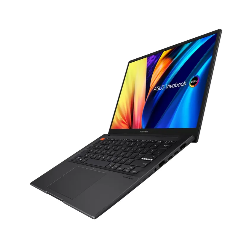 Лаптоп, Asus Pro OLED M3402QA-OLED-KM731W,AMD Ryzen 7 5800H (3.2GHz up to 4.4GHz, 16MB), 14" 2.8K (2880 x 1800) OLED 16:10 aspect ratio, GL 600 NITS(HDR) , DDR4 16GB( 8 ON BD.),1TB PCIEG3 SSD, Windows 11 , Num Pad, Indie Black - image 5