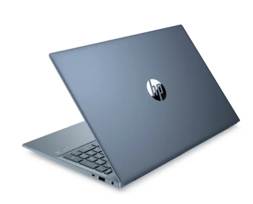 Лаптоп, HP Pavilion 15-eg2008nu Fog Blue, Core i7-1255U(up to 4.7GH/12MB/10C), 15.6" FHD IPS AG, 16GB 3200MHz 2DIMM, 512GB PCIe SSD, WiFi a/c 2x2 + BT 5, FPR, Backlit Kbd, No SD Reader, 3C Batt, Free DOS - image 1