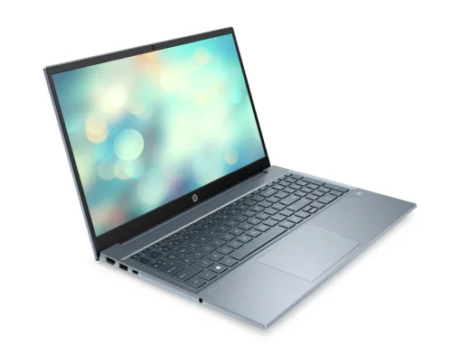 Лаптоп, HP Pavilion 15-eg2008nu Fog Blue, Core i7-1255U(up to 4.7GH/12MB/10C), 15.6" FHD IPS AG, 16GB 3200MHz 2DIMM, 512GB PCIe SSD, WiFi a/c 2x2 + BT 5, FPR, Backlit Kbd, No SD Reader, 3C Batt, Free DOS - image 3