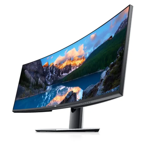 Монитор, Dell U4919W, 49" Curved  WQHD, IPS Anti-Glare, UltraSharp, 5ms, 1000:1, 350 cd/m2, 5120 x 1440, 99% sRGB, HDMI, DP, USB 3.0, USB Type-C, Height Adjustable, Swivel - image 2