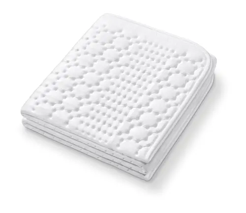 Термоподложка, Beurer TS 19 Compact Heated Underblanket; Breathable; 3 temperature settings; Illuminated temperature settings; Removable switch; Washable on 30°; Oko-Tex 100; BSS; 130(L)x75(W) cm - image 1