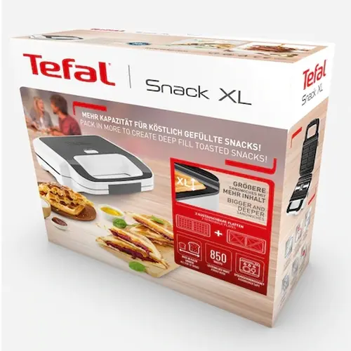 Τοστιέρα, Tefal SW701110, MULTIPLATES SNACK XL, 850W, extra βαθιές πλάκες, 2 πλάκες (τρίγωνα σάντουιτς, βάφλες) - image 5