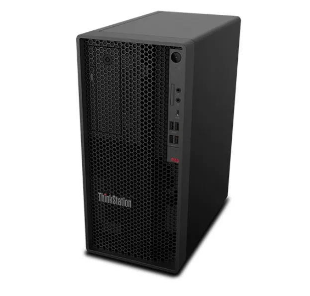 Настолен компютър, Lenovo ThinkStation P350 TW, Intel Core i7-11700 (2.5GHz up to 4.9GHz, 16MB), 16GB (2x8GB) DDR4 3200MHz, 1TB SSD, Intel UHD Graphics 750, KB, Mouse, SD Card Reader, 500W Power Supply, Win 10 Pro, 3Y Onsite - image 2