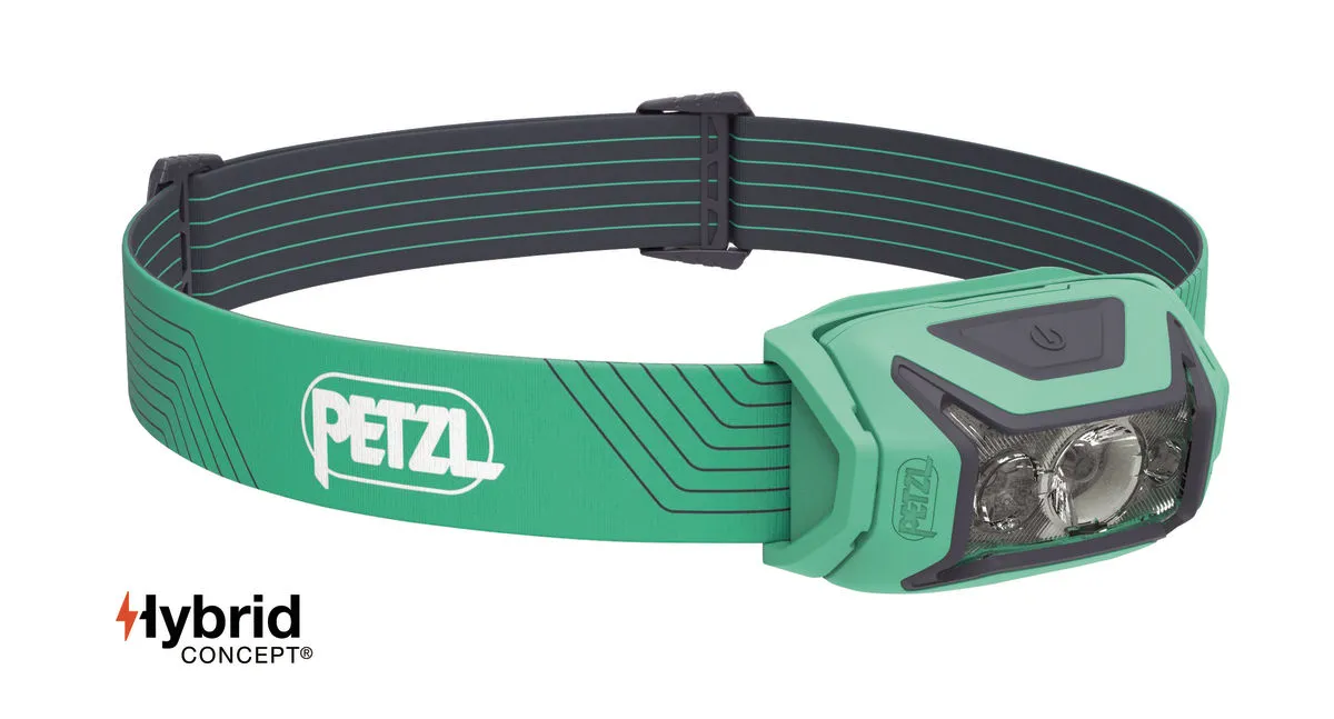 Φακός κεφαλής PETZL ACTIK 2022, 450 Lumens, Πράσινος