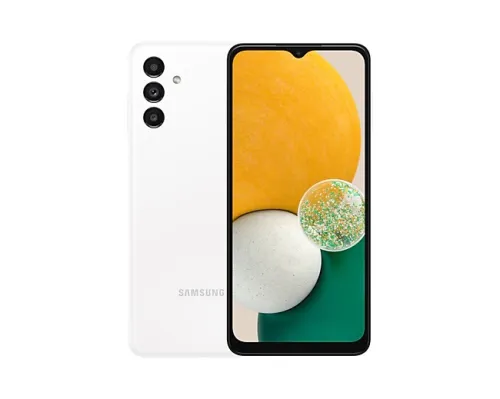 Мобилен телефон, Samsung SM-A136 GALAXY A13 5G 64 GB, Octa-Core (2x2.2 GHz, 6x2.0 GHz), 4 GB RAM, 6.5" 1080x2408 90 Hz, 50.0 MP + 5.0 MP + 2.0 MP + 2.0 MP + 5.0 MP Selfie, 5000 mAh, Dual SIM, White