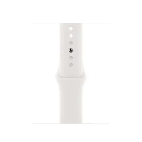 Часовник, Apple Watch SE2 GPS 40mm Silver Aluminium Case with White Sport Band - Regular - image 2