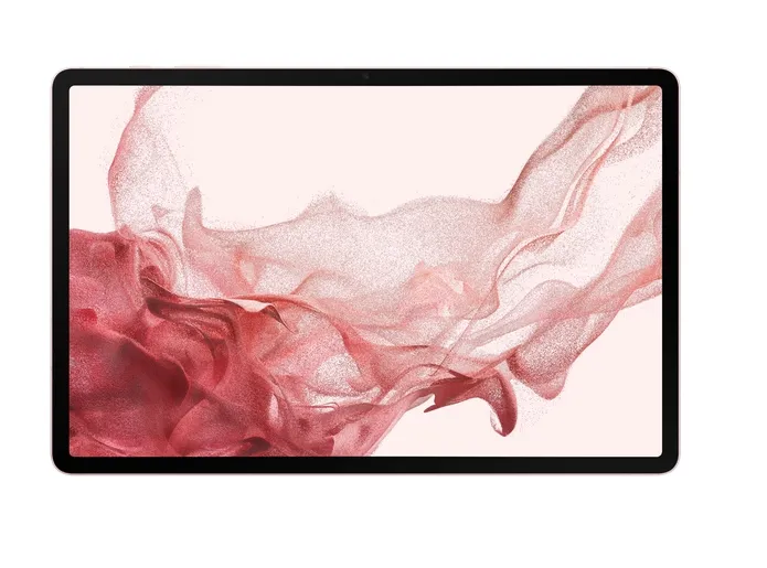 Таблет, Samsung SM-X800 TAB S8+ Wi-Fi 12.4", 2800 x 1752 Super AMOLED, HDR10+, 120Hz, 128GB, Octa-Core (1x3.00 GHz, 3x2.5 GHz, 4x1.8GHz), 8 GB RAM , 4xAKG Tuned Speakers, Bluetooth 5.2, 13 MP, 6 MP + 12 MP Selfie, 10 090 mAh, Android 12, Pink Gold