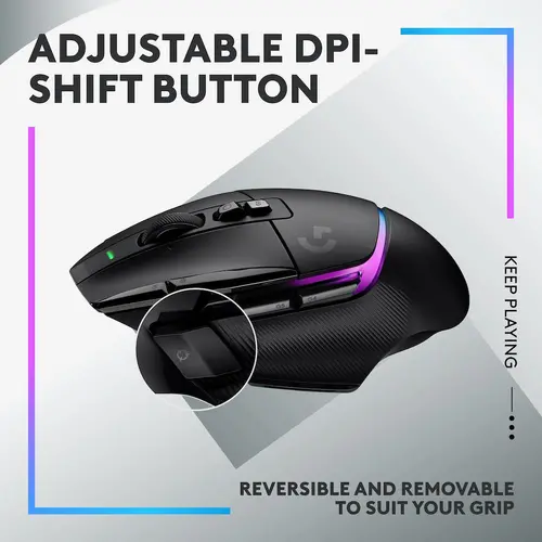 Мишка, Logitech  G502 X PLUS WL Black - EER - image 5