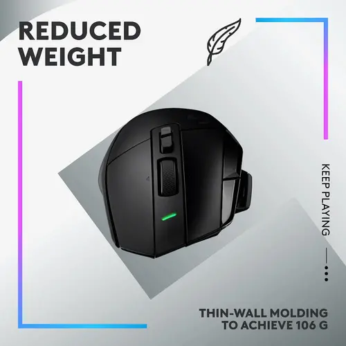 Мишка, Logitech  G502 X PLUS WL Black - EER - image 7