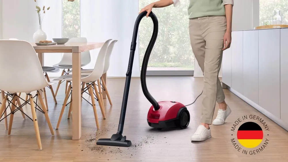Прахосмукачка, Bosch BGBS2RD1, Vacuum cleaner with bag Red, Series 2 - image 1