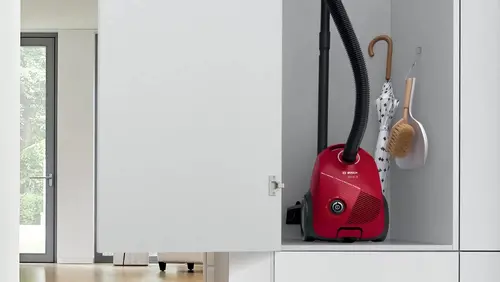 Прахосмукачка, Bosch BGBS2RD1, Vacuum cleaner with bag Red, Series 2 - image 2