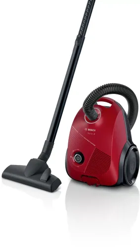 Прахосмукачка, Bosch BGBS2RD1, Vacuum cleaner with bag Red, Series 2