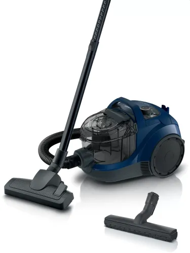 Прахосмукачка, Bosch BGS21X320, Bagless vacuum cleaner, Serie 4, Blue
