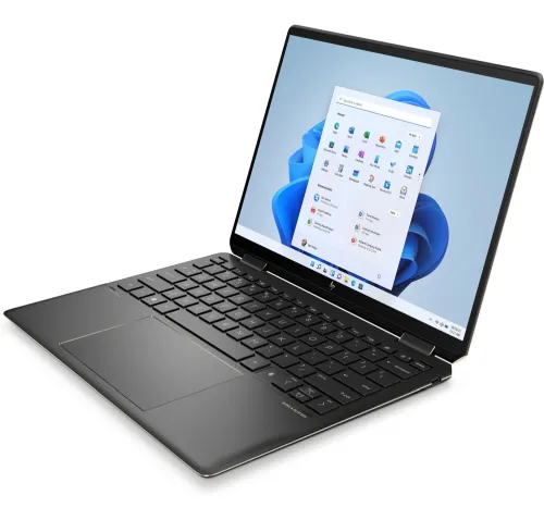 Лаптоп, HP Spectre x360 14-ef0037nn Nightfall Black Core i7-1255U(up to 4.7GH/12MB/10C), 13.5" 3k2k OLED IPS 400 nits Touch, 16GB DDR4 on-board, 1TB PCIe SSD, WiFi AX211 6E + BT5.2, FPR, Backlit Kbd, 4 Cell Batt, Win 11 Home - image 2