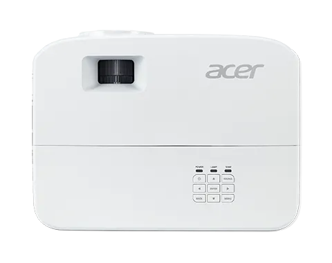 Мултимедиен проектор, Acer Projector P1357Wi, DLP, WXGA(1280x800), 4800 ANSI Lumens, 20000:1, 1.3x, 3D ready, VGA in/out, 2xHDMI, RCA, Audio in/out, USB type A (5V/1A), Wireless dongle included, Speaker 1x10W, RS232,  Lamp life up to 15000h, Auto Keystone, Bag, 2.4kg, White - image 2