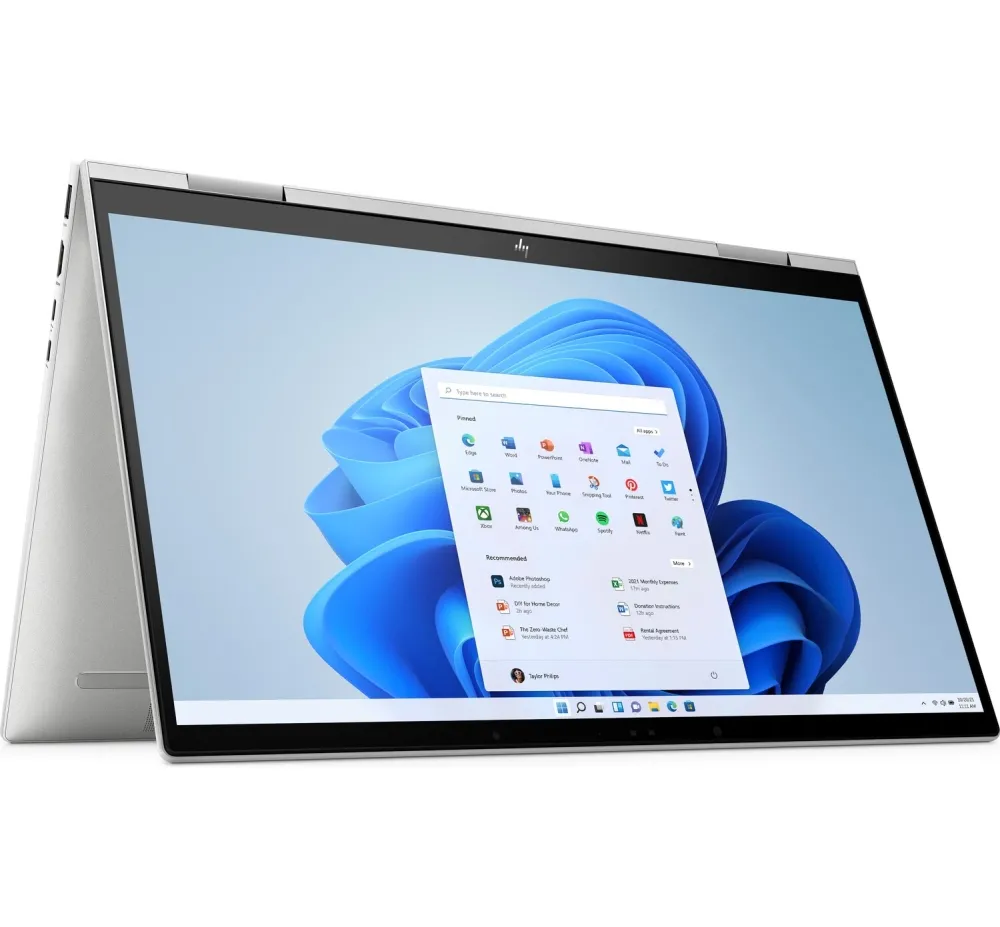 Лаптоп, HP Envy x360 15-ew0037nn Natural silver, Core i7-1260P(up to 4.7GH/18MB/12C), 15.6" FHD OLED 400nits Touch, 16GB 3200MHz 2DIMM, 512GB PCIe SSD, WiFi AX211 6E + BT5.2, Backlit Kbd, 3C Batt, Win 11 Home - image 4