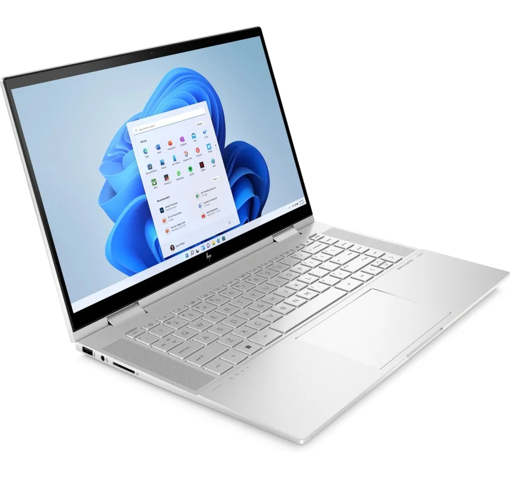 Лаптоп, HP Envy x360 15-ew0037nn Natural silver, Core i7-1260P(up to 4.7GH/18MB/12C), 15.6" FHD OLED 400nits Touch, 16GB 3200MHz 2DIMM, 512GB PCIe SSD, WiFi AX211 6E + BT5.2, Backlit Kbd, 3C Batt, Win 11 Home - image 5