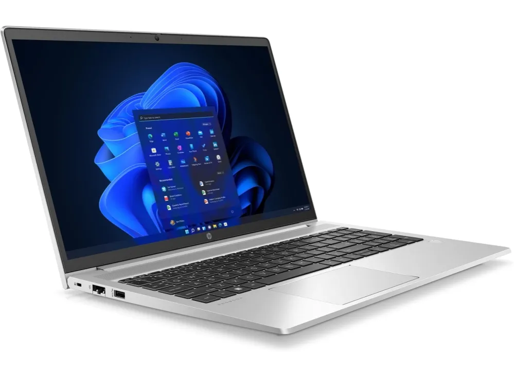 Лаптоп, HP ProBook 450 G9, Core i5-1235U(up to 4.4GHz/12MB/10C), 15.6" FHD UWVA AG, 8GB 3200Mhz 1DIMM, 512GB PCIe SSD, NVIDIA GeForce MX570A 2GB GDDR6, WiFi 6AX211 a/x + BT 5.2, FPR, Backlit Kbd, 3C Batt, Free DOS, 2Y NBD On Site - image 1