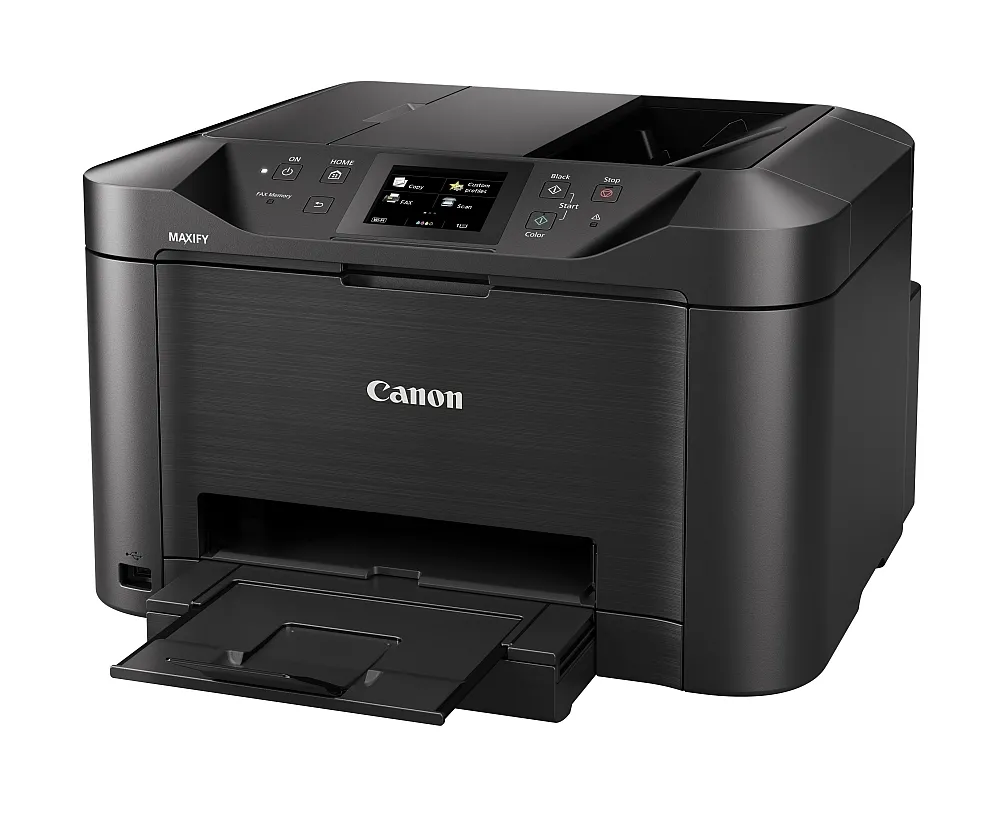 Мастилоструйно многофункционално устройство, Canon Maxify MB5150 All-In-One, Fax, Black + Krups KP1A0531, Dolce Gusto PICCOLO XS, 1340-1600 W, 0.8l, 15 bar, Red - image 2