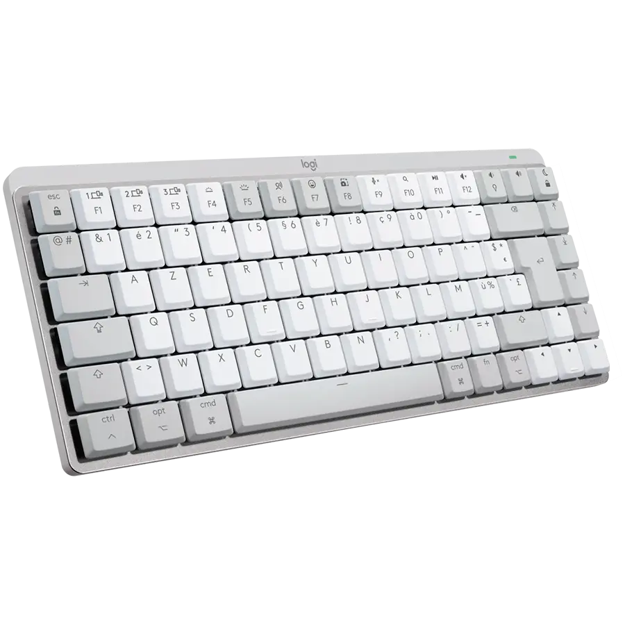 Πληκτρολόγιο, Logitech MX Mechanical Mini for Mac Minimalist Wireless Illuminated Keyboard - PALE GREY - US INT'L - EMEA - image 1
