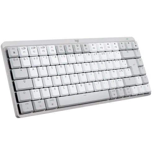 Πληκτρολόγιο, Logitech MX Mechanical Mini for Mac Minimalist Wireless Illuminated Keyboard - PALE GREY - US INT'L - EMEA - 2