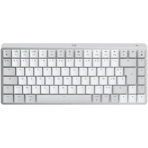 Tastatură, Logitech MX Mechanical Mini for Mac Minimalist Wireless Illuminated Keyboard - PALE GREY - US INT'L - EMEA - 1