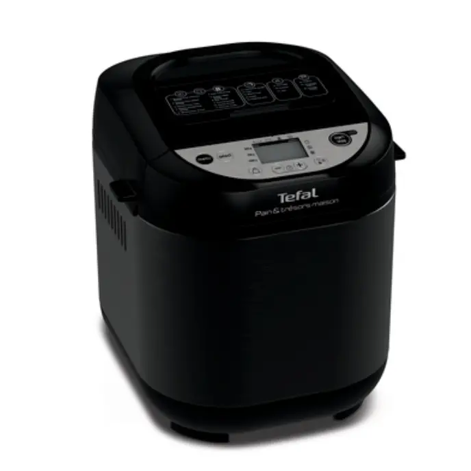 Mașină de făcut pâine, Tefal PF251835, Pain & Tresors 1KG NR/MET, 22 programe automate, 610-700 W, negru