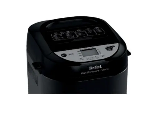 Хлебопекарна, Tefal PF251835, Pain & Tresors  1KG NR/MET, 22 automatic programs, 610-700 W, black - image 3