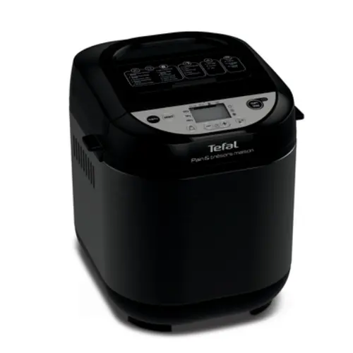 Mașină de făcut pâine, Tefal PF251835, Pain & Tresors 1KG NR/MET, 22 programe automate, 610-700 W, negru Mașină de făcut pâine, Tefal PF251835, Pain & Tresors 1KG NR/MET, 22 programe automate, 610-700 W, negru