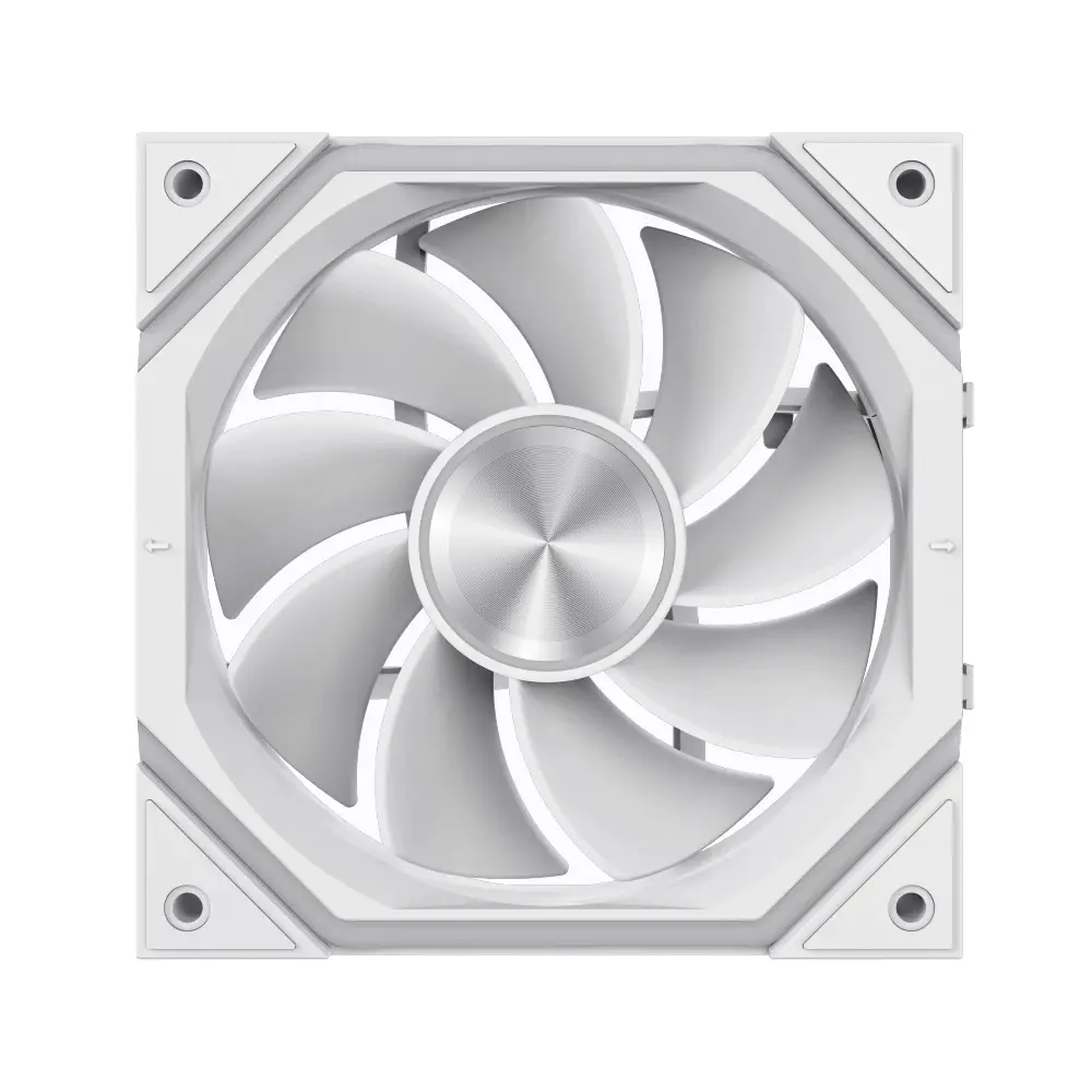 Gamemax Комплект вентилатори Fan Pack 3-in-1 3x120mm - FN12A-N2 WL-RW - Reverse, Daisy-Chain, A-RGB, White - image 9
